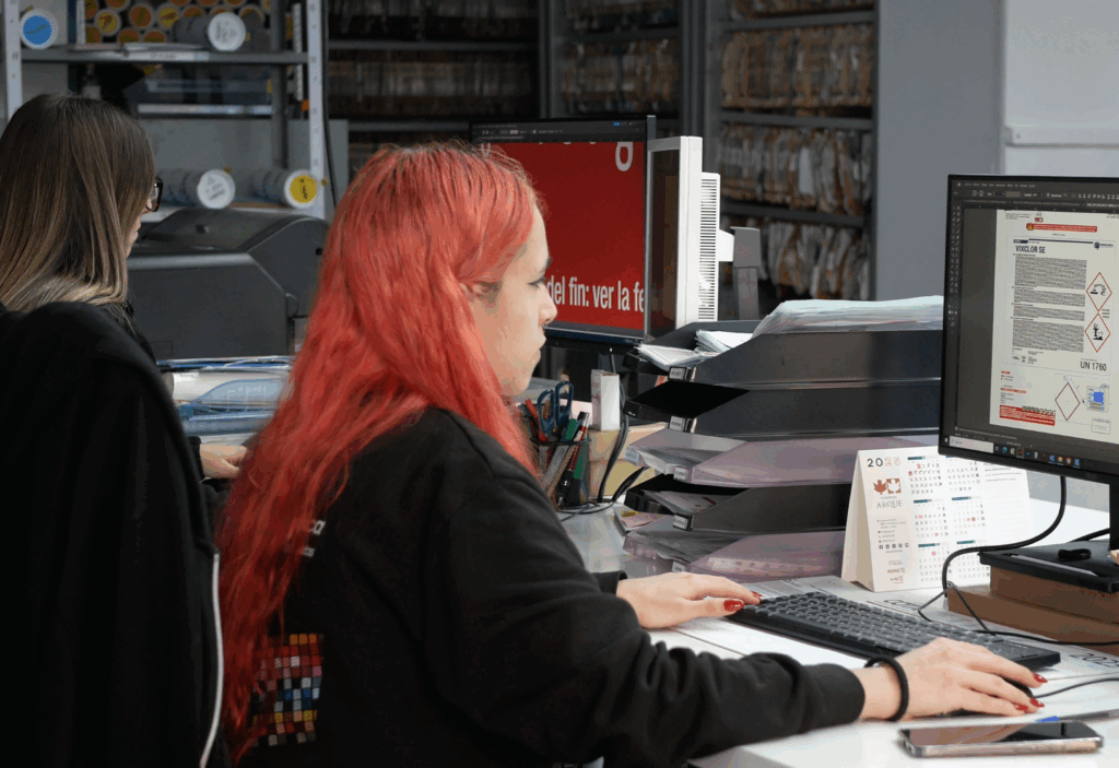 Diseño gráfico embalán